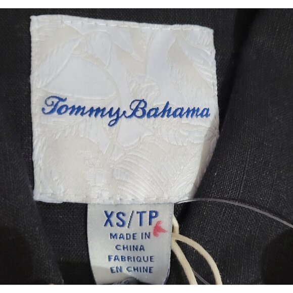 Tommy Bahama Two Palms Linen Raw Edge Jacket Womens XS Quiet Luxury Vacation NEW - Picture 8 of 16